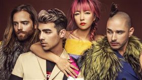 強納斯兄弟（Jonas Brothers）喬強納斯Joe Jonas搖滾樂團「DNCE」
圖／環球西洋提供