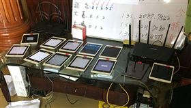 台菲合作 破獲可疑電信詐騙基地 圖／中央社