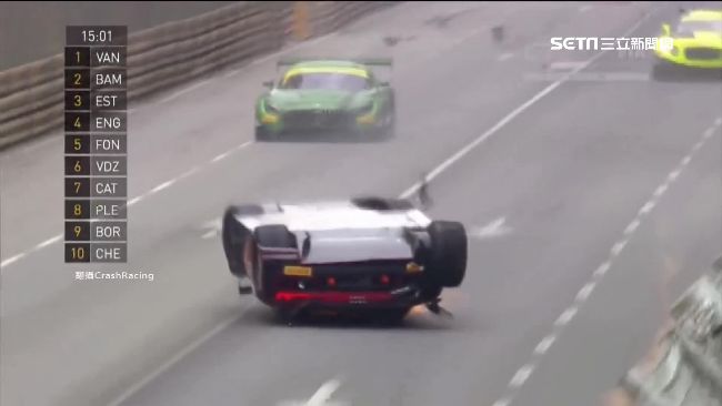 翻車也封王？澳門賽車賽出現詭異情況