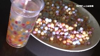 熱水沖泡就能吃　彩色珍珠賣進迪士尼