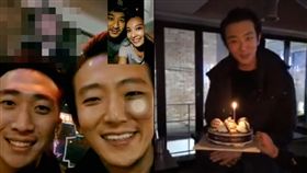 20161122大嘴巴「半合體」愛紗、懷秋同框了！　圖／翻攝自愛紗、周洺甫、張懷顥臉書專頁