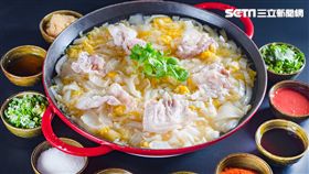 台北凱撒大飯店,東北酸菜白肉鍋。（圖／台北凱撒提供）