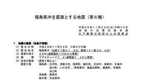 福島地震總務省消防廳的傷亡資料(圖／翻攝自總務省）