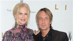 妮可基嫚和老公（圖／美聯社／達志影像）