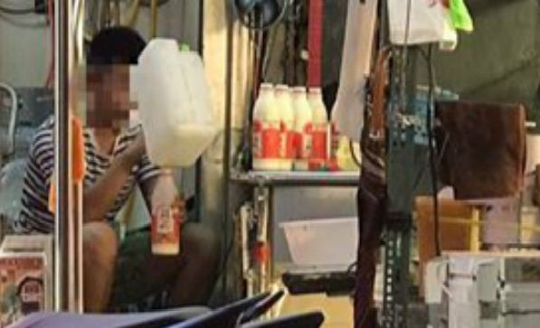 直擊想吐！夜市飲料攤爆疑用「假奶」