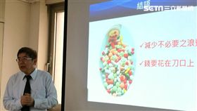 健保署長李伯璋說明，近期詐領健保案件分析統計結果。（圖／楊晴雯攝）