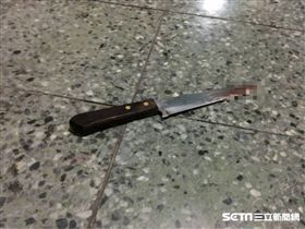 清水高中少年遭砍、水果刀（圖／翻攝畫面）