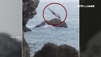 男跳旗后斷崖求刺激　陸海空找嘸人