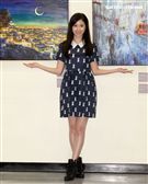 張景嵐「不可方物」創作聯展。（記者邱榮吉/攝影）