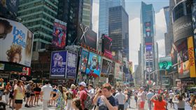 紐約時代廣場。（圖／記者簡佑庭攝）