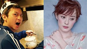 孫儷出賣老公醜照鄧超反擊（圖／翻攝自孫儷、鄧超微博）