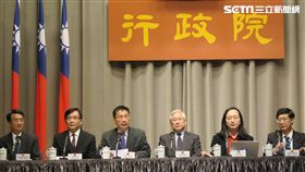 行政院院會，會後記者會。記者盧素梅攝