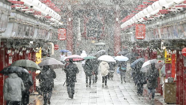 北海道札幌市降初雪　比往年晚10日