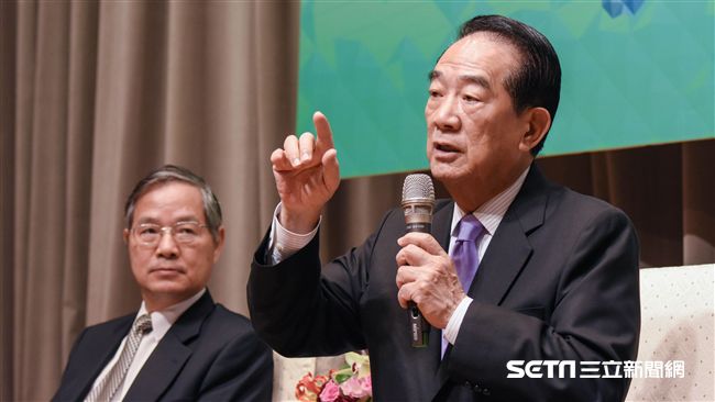 秦金生辭世　宋楚瑜赴醫院慰問家屬