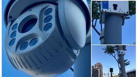 台中　攝影機　交通違規　翻攝FB