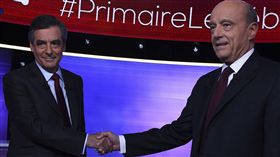 法國,初選,共和黨,費雍,居貝,Francois Fillon,Alain Juppe 圖/美聯社 16:9