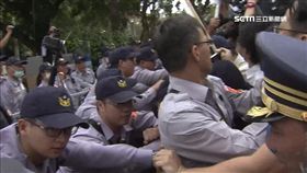 -員警-警察-人牆-立法院-