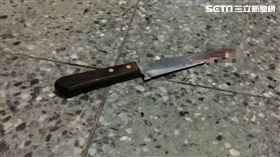 清水高中少年遭砍、水果刀（圖／翻攝畫面）