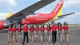 越捷航空,越南。（圖／公關照）