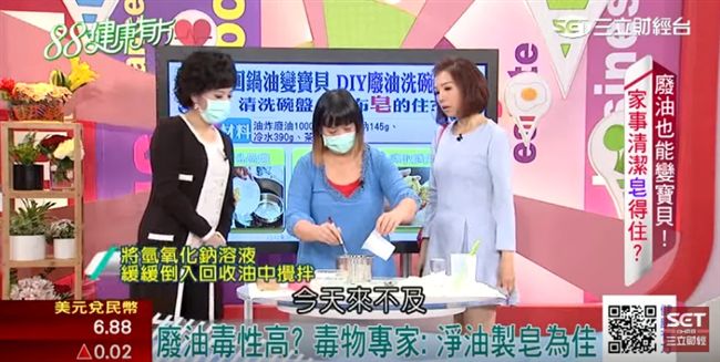 回鍋油變寶貝？清潔省錢一把「皂」