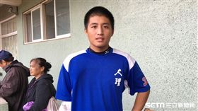 大理高中關懷盃第三場賽事，先發投手林若鉦主投4局無失分拿下勝投，大理前進四強（圖／記者陳怡汝攝）