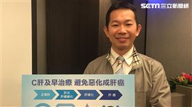 醫師鄭健禹呼籲，治療C肝要趁早，以降低肝硬化、肝癌的風險。（圖／公關照）