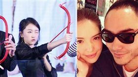 周冬雨報阮經天許瑋甯復合(圖/翻攝自微博)