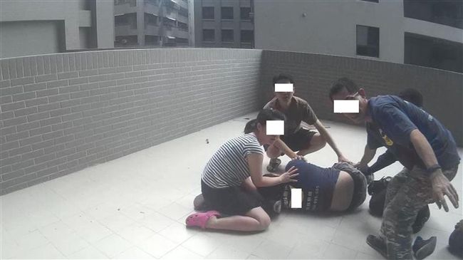 冷氣工人驚恐目擊　同伴從7樓墜落
