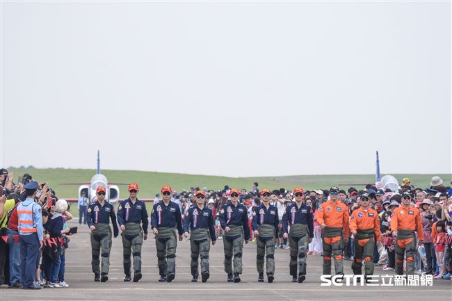 台中清泉崗空軍基地26日對外公開營區參觀　圖／記者林敬旻攝