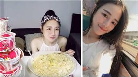 洪千淑,千千,正妹,大胃王　圖／翻攝自臉書