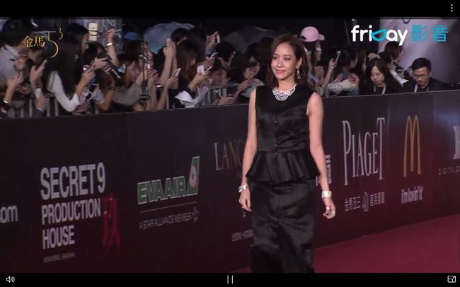 氣質優雅！林嘉欣合身剪裁裙裝亮相