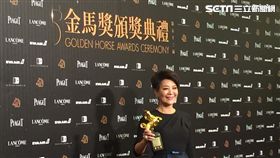 20161126金燕玲奪金馬女配　形容自己番茄炒蛋　圖／記者王建棠攝影