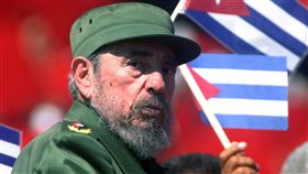 古巴革命領袖斐代爾．卡斯楚（Fidel Castro）_路透