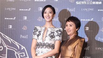 氣質清新脫俗！桂綸鎂小露性感走紅毯