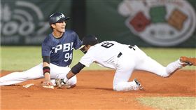 中職聯軍慘敗日職西軍（圖／中職提供）