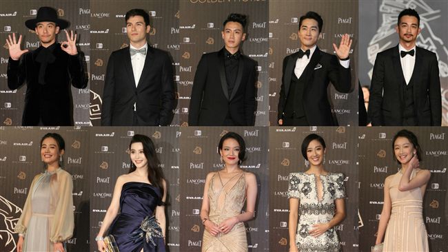 華服穿上身　金馬53星光十「靚」點