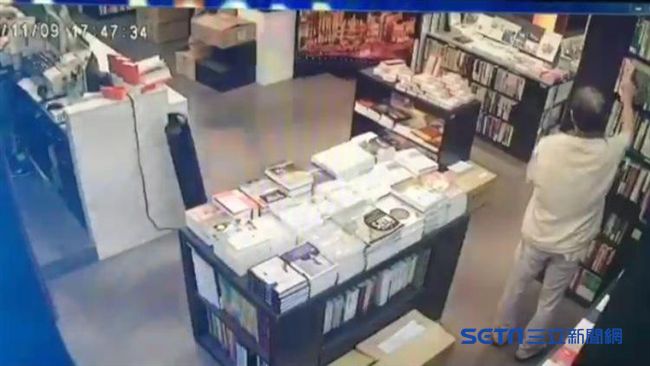 一週偷五書店　文賊竊取近百本書