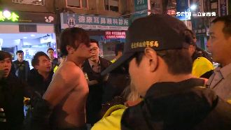 酒客KTV前開打　叫囂脫衣找警單挑