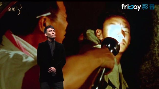 金馬／張震動人引言　為金馬獎揭序幕