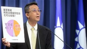 國民黨同性結婚民調(圖/中央社)