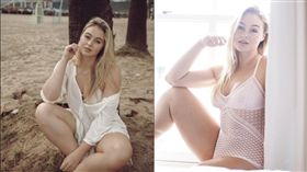 英國知名大尺碼模特兒勞倫斯（Iskra Lawrence） 圖／翻攝自Iskra IG