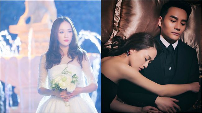 不再是伴娘！陳喬恩披婚紗露香肩美炸