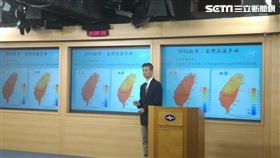 氣象預報中心副主任商俊盛：冬季氣溫偏暖仍有寒流、雨量偏少 