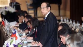 第41屆台日經濟貿易會議29日在臺北國賓飯店登場，日本交流協會會長大橋光夫（圖）代表日方協商，雙方將觸及農產品議題。
中央社記者鄭傑文攝　105年11月29日 16:9