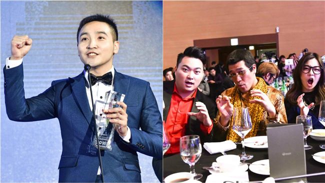 谷阿莫韓國領獎「濃縮」感言就4個字