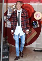 亞洲男神何潤東詮釋健美體態，親手打造男女舒壓會館當老闆，同時也在拍新戲。（記者邱榮吉/攝影）