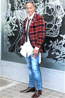 亞洲男神何潤東詮釋健美體態，親手打造男女舒壓會館當老闆，同時也在拍新戲。（記者邱榮吉/攝影）