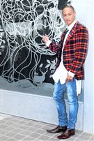 亞洲男神何潤東詮釋健美體態，親手打造男女舒壓會館當老闆，同時也在拍新戲。（記者邱榮吉/攝影）