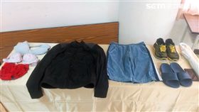 鄭嫌尾隨女國中生並從後熊抱狂摸對方，再佇立原地觀視被害人尖叫（楊忠翰攝）