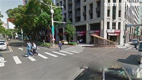 中山北路與長安東路口。翻攝google map